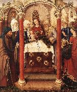 DARET, Jacques Altarpiece of the Virgin inx France oil painting reproduction